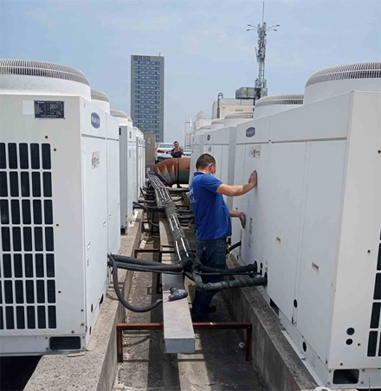 霍林郭勒中央空调制热和不制冷系统维修方法